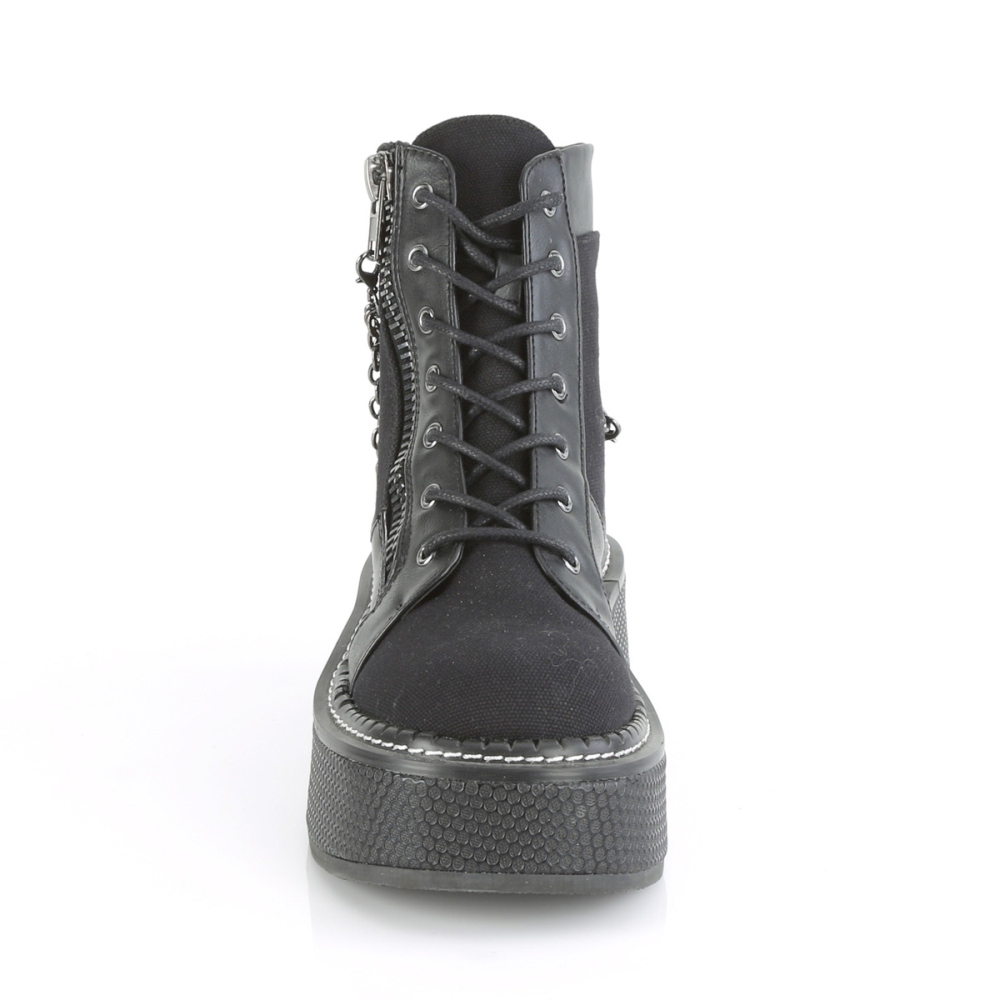 DemoniaCult - EMILY-114 Ankle boots - Black